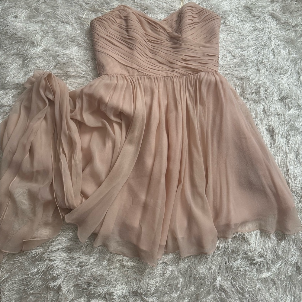SILK CHIFFON MINI DRESS JILL STUART